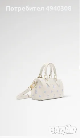 Дамска чанта Louis Vuitton
Nano Speedy, снимка 2 - Чанти - 55959914