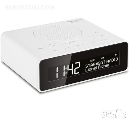 Радио часовник TechniSat Digitradio 51, 1.5W, DAB+, LCD екран, функция Sleep Timer