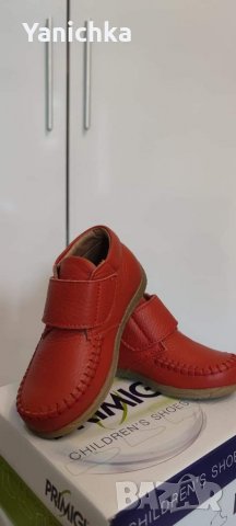 Мокасини Primigi, цвят керемида - 24 размер , снимка 2 - Детски обувки - 39722619