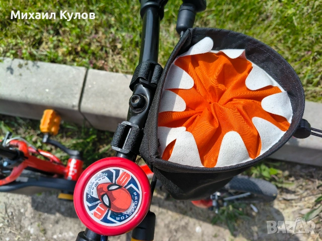 Детско колело 14” с аксесоари, снимка 8 - Велосипеди - 54179576