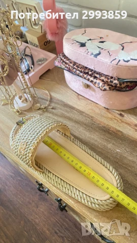 чехли Шанел*Chanel braided sandals*39, снимка 3 - Други - 51027980
