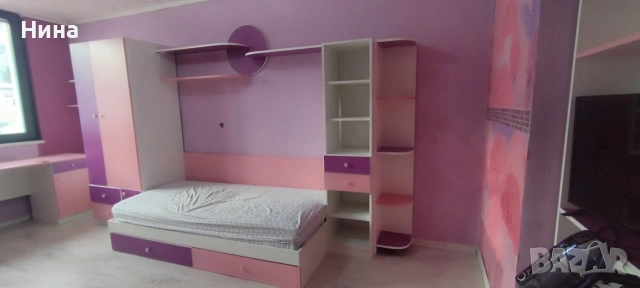Двойно детско обзавеждане , снимка 4 - Спални и легла - 53255468