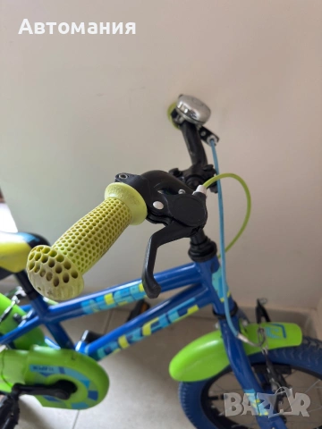 Детско колело 14 цола DRAG Rush син/зелен, снимка 6 - Велосипеди - 53925060