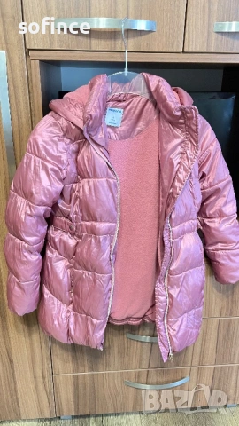 Зимна шуба/ яке за момиче Mayoral, снимка 3 - Детски якета и елеци - 54311712