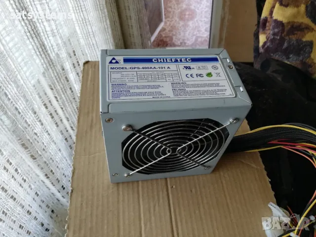 Компютърно захранване 400W Chieftec GPS-400AA-101 120мм FAN, снимка 3 - Захранвания и кутии - 47954879