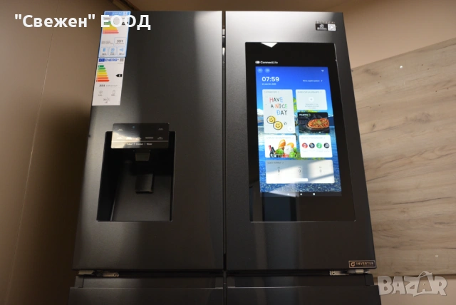 Хладилник с фризер HISENSE RQ760N4IFE Smart дисплей, Total No Frost