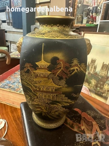 Японски вази „Черната Прелест" – Рядка колекционерска находка, снимка 13 - Антикварни и старинни предмети - 54073573