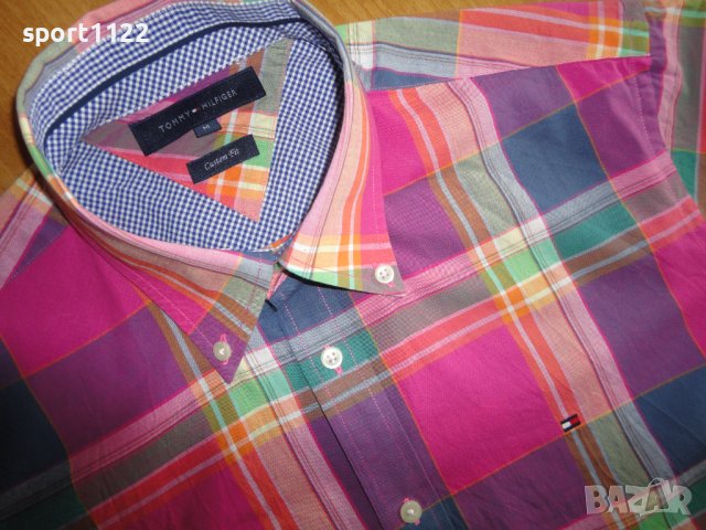 Tommy Hilfiger/M/оригинална мъжка риза, снимка 2 - Ризи - 42101162