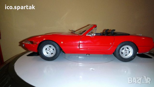 Ferrari 365 GTS 4 spider Solido 1 :18 , снимка 2 - Колекции - 32168604