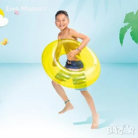 Детски надуваем пояс - Забавно и безопасно плуване, снимка 7 - Надуваеми легла - 49405922