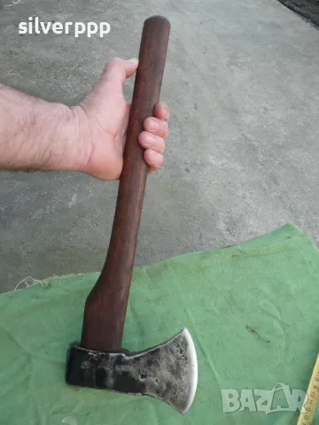  Стар немски топор - 557 , снимка 4 - Други ценни предмети - 49982501