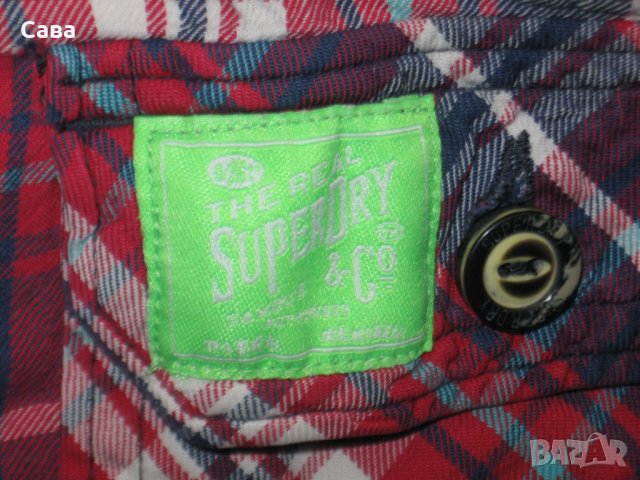 Риза SUPERDRY   мъжка,М, снимка 3 - Ризи - 40145775