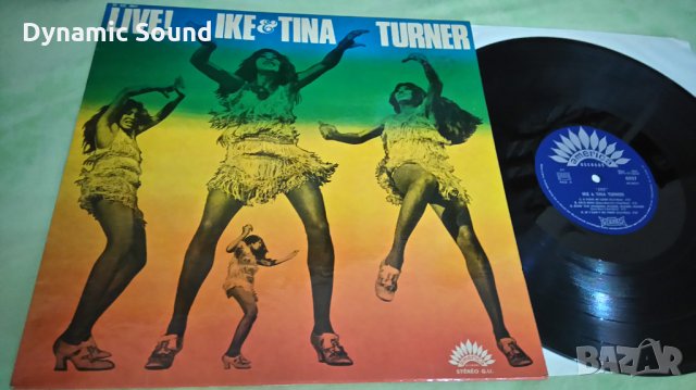 Грамофонна плоча  Queen ‎–  Ike & Tina Turner ‎– Live! 