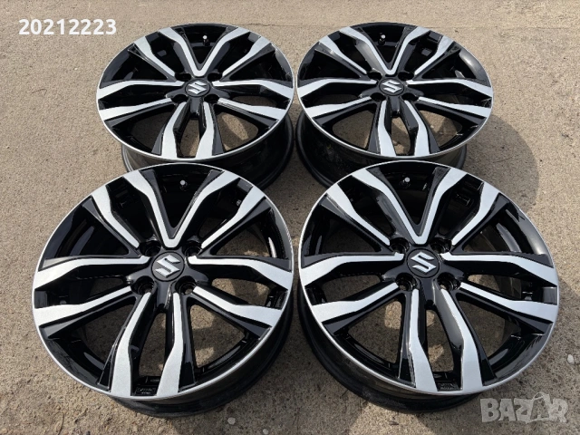 4 броя алуминиеви джанти за Suzuki Swift,Dzire,Ciaz,Baleno 16, снимка 2 - Гуми и джанти - 53995985