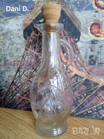 стъклено шише за олио от Гърция
