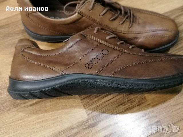 ECCO-пролетни кожени обувки 41 номер, снимка 4 - Дамски ежедневни обувки - 39925669