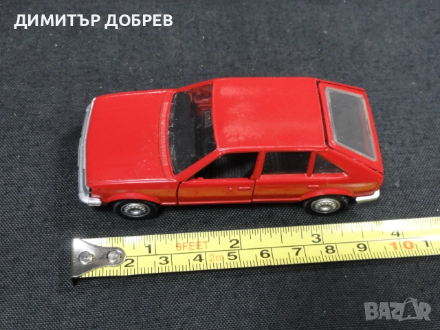 1/43 СТАРА РЕТРО МЕТАЛНА КОЛИЧКА МАЩАБЕН МОДЕЛ OPEL KADETT D GAMA MINI GERMANY, снимка 7 - Колекции - 52344505