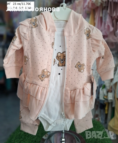 НОВИ БЕБЕШКИ МОДЕЛИ ЗА МОМИЧЕНЦА, снимка 10 - Комплекти за бебе - 51820252