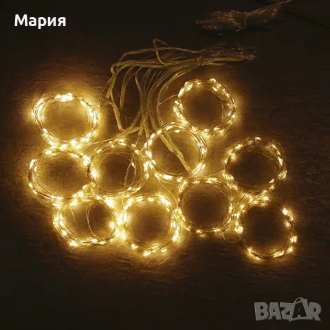 Коледни лампички, снимка 3 - Декорация за дома - 56186116