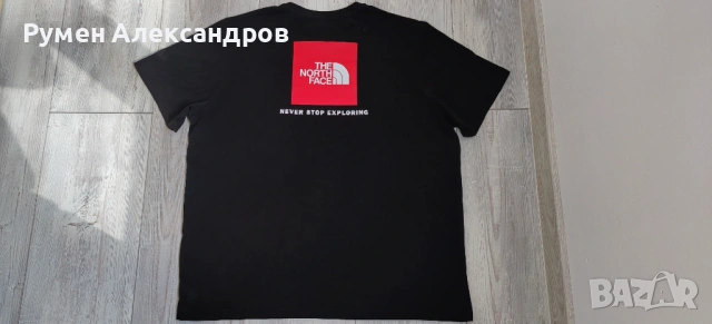 Оригинална черна мъжка тениска THE NORTH FACE размер XXL, снимка 9 - Тениски - 54099228