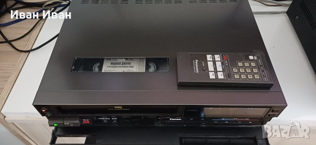 VHS Panasonic NV-G10, снимка 3 - Плейъри, домашно кино, прожектори - 53932905