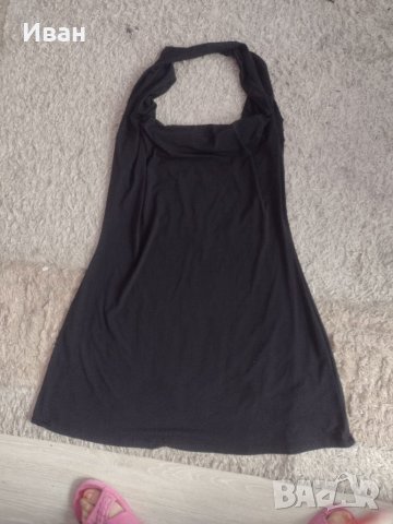 Страхотна черна рокля , снимка 1 - Рокли - 39381884
