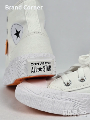 Оригинални кецове Converse "Not A Chuck" High Top – Бели, снимка 4 - Маратонки - 54291615