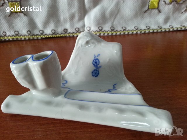 Стара порцеланова поставка за писалище , снимка 9 - Антикварни и старинни предмети - 42474712