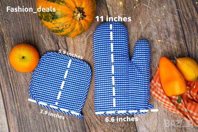 Нова ръкавица за фурна устойчива на топлина за кухня готвене печене скара грил, снимка 3 - Аксесоари за кухня - 37713541