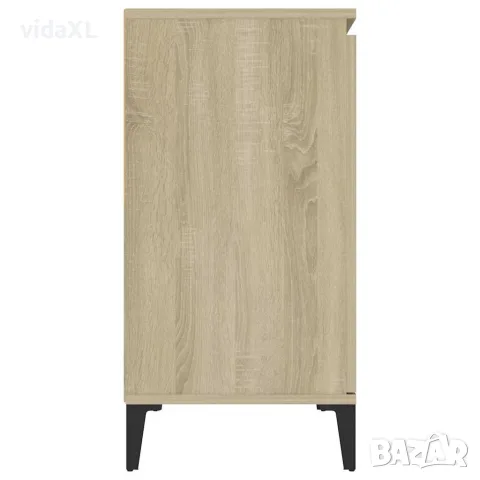 vidaXL Сайдборд, дъб сонома, 102x35x70 см, инженерно дърво, снимка 6 - Бюфети - 56147828
