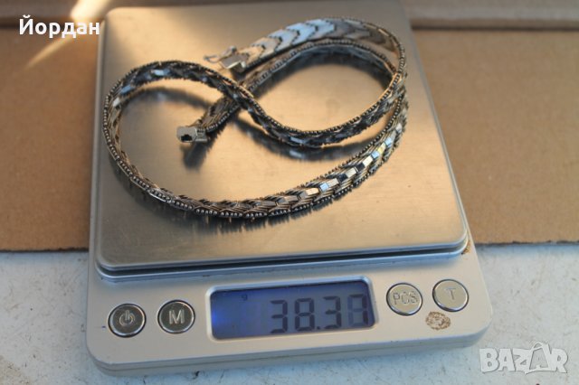 Сребърно колие , снимка 7 - Колиета, медальони, синджири - 32079981