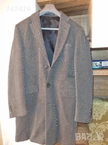 Палто BITSIANI, размер 50, 100% вълна, снимка 5 - Палта - 47566818