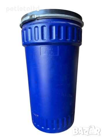 Бидон 220 литра с метален обръч