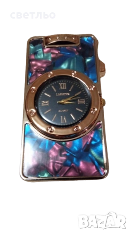 ветроупорни запалка+кварцов часовник, снимка 13 - Запалки - 52345667