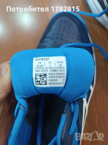 Кожени маратонки Asics, снимка 2 - Маратонки - 52322151