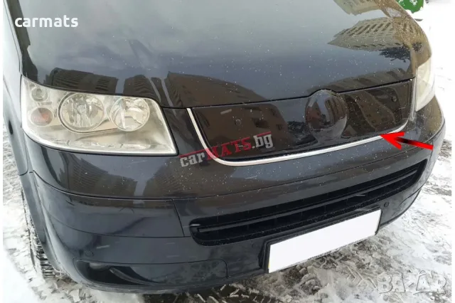 Зимен дефлектор (протектор) за решетка HЕКО за VW Transporter T5 multivan (2011-2015)