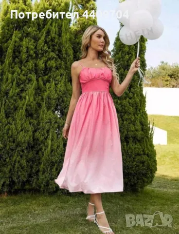 Нова розова рокля, XS, снимка 1
