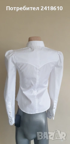 DSQUARED2 Italy , Cotton Womens Size 38 -  S НОВО ! ОРИГИНАЛ! Дамска Риза!, снимка 17 - Ризи - 53373327