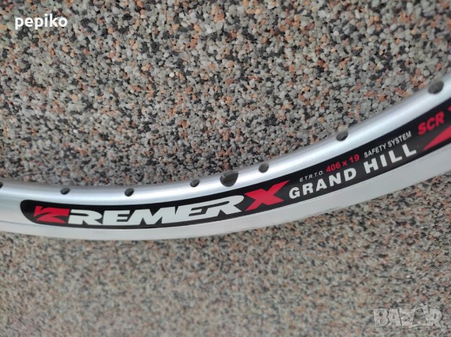 Продавам колела внос от Германия  алуминиеви шини REMERX GRAND HILL 20 цола, снимка 4 - Части за велосипеди - 37011806