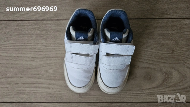 Детски маратонки adidas бели като нови, снимка 5 - Детски маратонки - 54049942