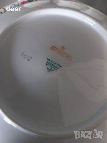 Фини полски порцеланиви чинии, снимка 8 - Чинии - 42674401