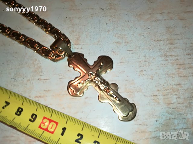 ГОТИН ПОЗЛАТЕН ЛАНЕЦ ЗА ВРАТА 3108221010, снимка 11 - Колекции - 37853104