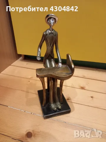 Статуетка пианист свири на пиано , снимка 2 - Статуетки - 49249790