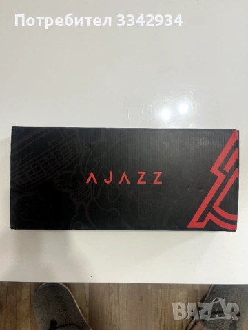 Механична Клавиатура Ajazz AK820 - Геймърска Механична Клавиатура - Червени Суитчове - Red Switches 