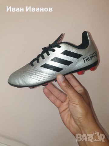  бутонки   adidas Predator 19.4 FxG   номер 37, снимка 4 - Футбол - 34949324