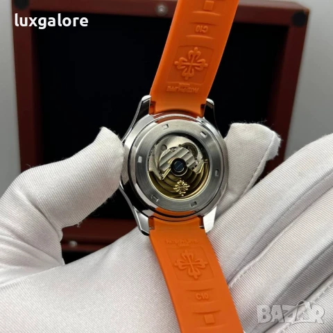 Мъжки часовник Patek Philippe Aquanaut Orange с автоматичен механизъм, снимка 6 - Мъжки - 50953857