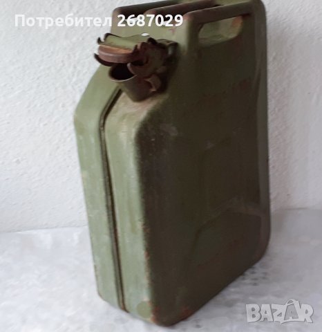 BAT  стара германска туба Бат, метал 10 литра, метал, метална, снимка 4 - Антикварни и старинни предмети - 37051929