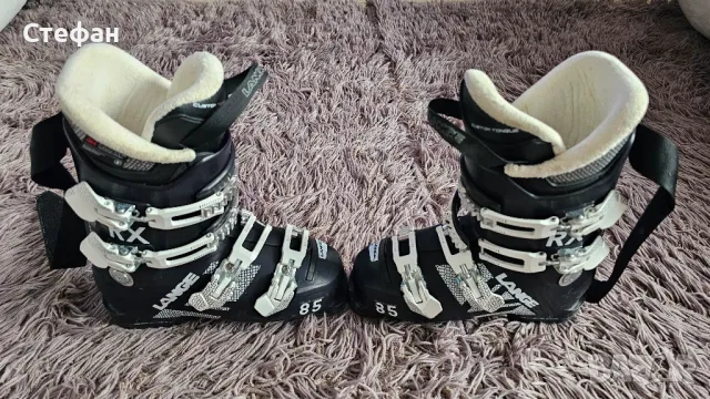 Дамски ски обувки LANGE RX 85 W Pro - Dark Blue, снимка 4 - Зимни спортове - 48808124