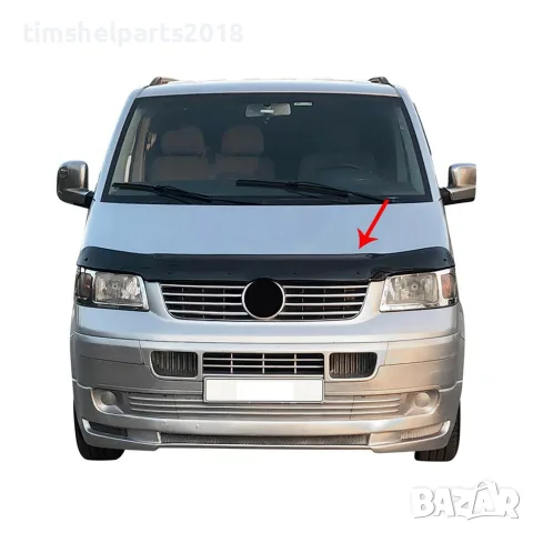 Дефлектор спойлер за преден капак за Volkswagen Transporter 2004- 2010
