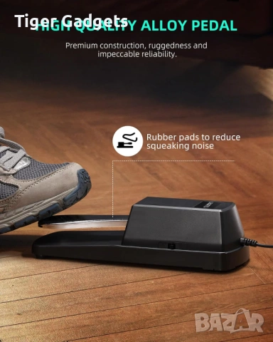 LEKATO DP-10 sustain педал за пиано универсален 6.35мм Yamaha Casio, снимка 2 - Друга електроника - 54137839